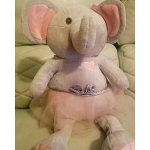 Peanutshell Ballerina Elephant Tutu Plush Stuffed